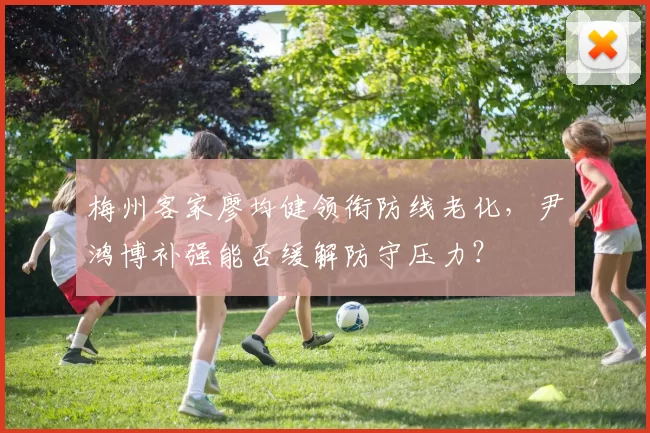 梅州客家廖均健领衔防线老化，尹鸿博补强能否缓解防守压力？